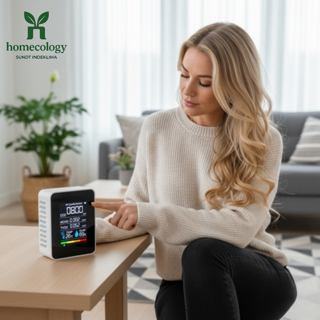 Indendørs Luftkvalitetsmåler